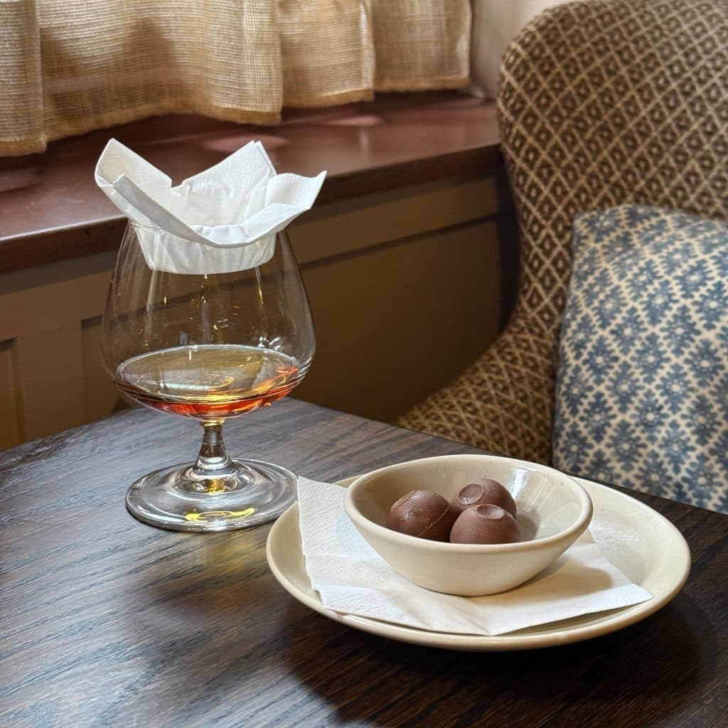 Cover Image for Compliment Truffles when you order Rémy Martin VSOP Cognac at The George & Dragon